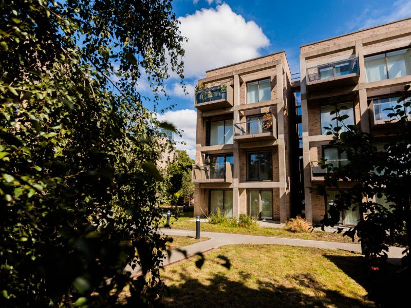 An image of buildings as Barker Place