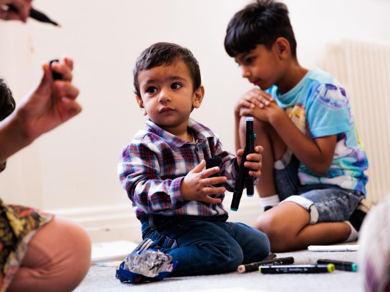 Child playing